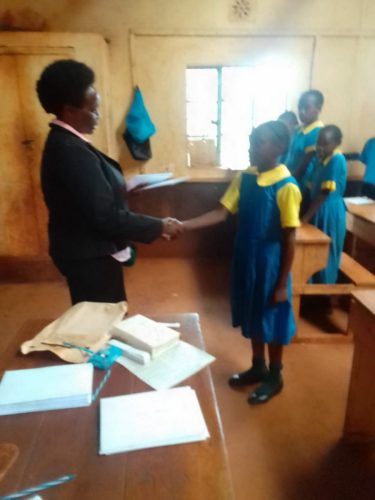 Giving Sanitary Pads Sept 2025